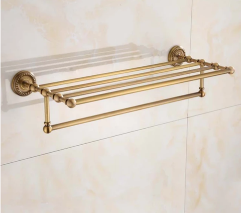 Giàn vắt khăn đồng cổ điển - 90003