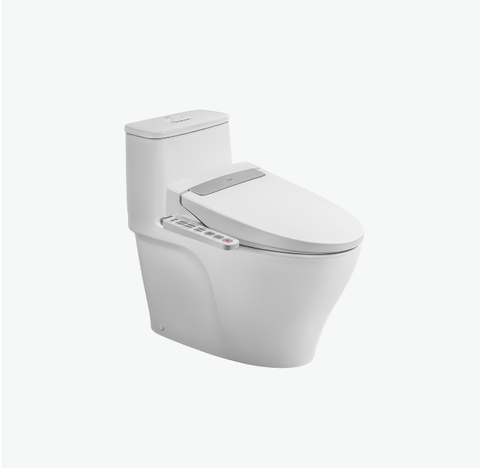 Bồn cầu INAX kết hợp nắp rửa điện tử AC-989+CW-H20VN