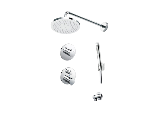 Bộ sen tắm nhiệt độ âm tường TOTO 2 đường nước : TBW01003A/TBV01103B/TBN01102B/TBV01407B/TBN01001B/TBW01014B/TBW02017A