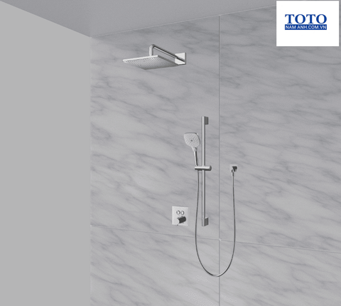 Bộ sen tắm nhiệt độ âm tường TOTO 2 đường nước : TBW08002A TBV02406B/TBN01001B TBW01014B TBW02006A TBW02011B