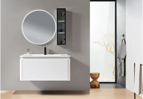 Bộ tủ phòng tắm nhựa PVC cao cấp đèn cảm ứng SELTA SP-5699