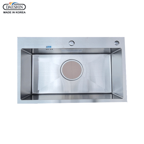 Chậu rửa bát Hàn Quốc 1 hố cỡ lớn Daeshin SQS -6248
