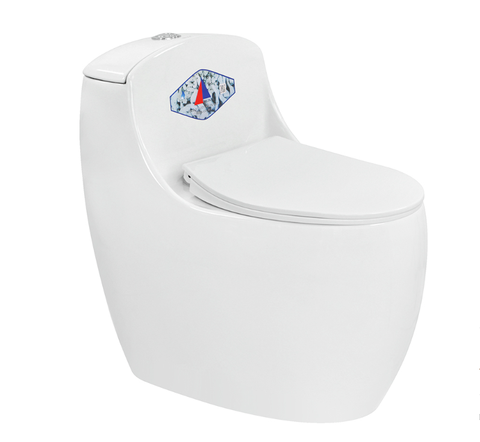 Bồn cầu liền khối Selta ST-26 ( bệt trứng )