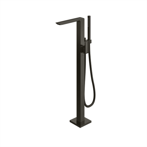 Vòi xả bồn tắm đặt sàn, kèm sen tắm TOTO TBG02306BA ( mầu đen mờ )