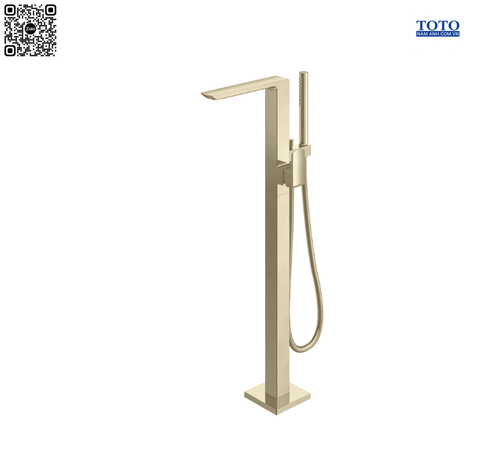 Vòi xả bồn nóng lạnh kèm sen tắm TOTO (loại đặt sàn) TBG02306BA#BFG_TBN01105B ( mầu vàng pháp mờ )