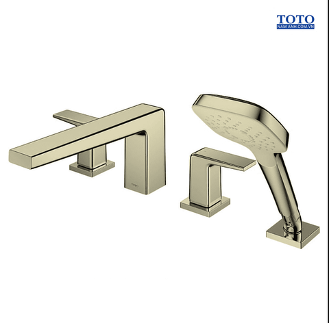 Vòi xả bồn nóng lạnh kèm sen tắm TOTO TBG10202A#BFG ( mầu vàng pháp )