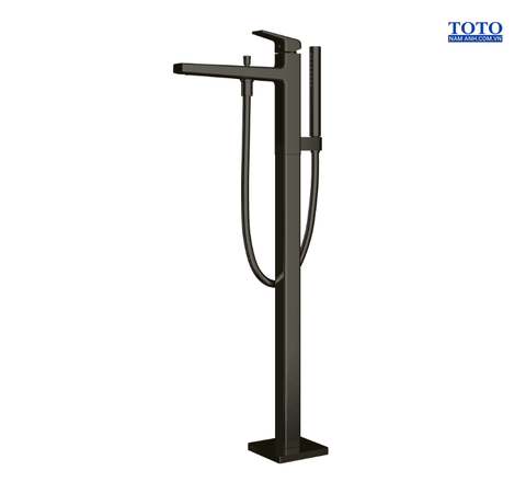 Vòi xả bồn tắm TOTO đặt sàn, kèm sen tắm TBG10306AA#MBL ( mầu đen mờ )