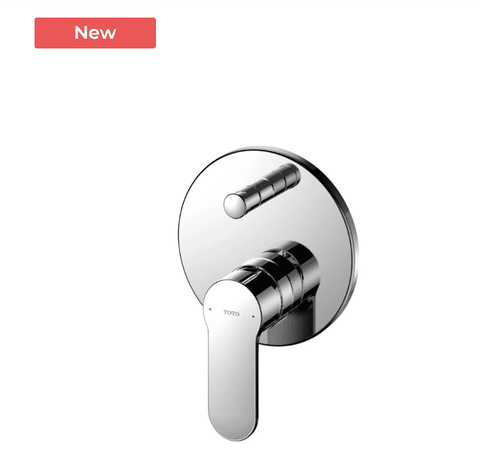 Van gật gù sen tắm âm tường TOTO điều chỉnh nóng lạnh, kèm nút chuyển hướng TBS06304A_TBS01304B1