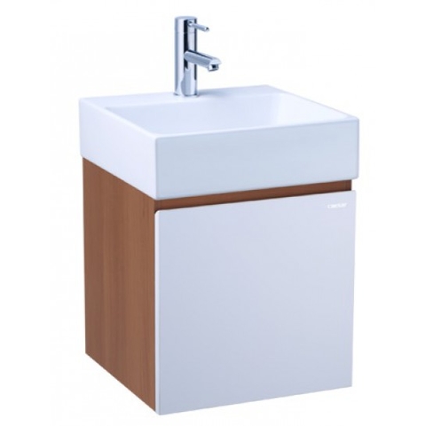 Bộ Tủ Chậu Lavabo Caesar LF5255/EH05255AWV Vân Gỗ
