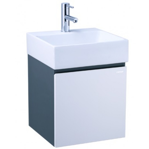 Bộ Tủ Chậu Lavabo Treo Tường Caesar LF5257/EH05257ATGV Xám Đậm