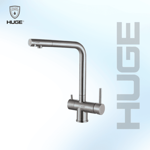Vòi rửa bát 3 đường nước Huge H-V3111