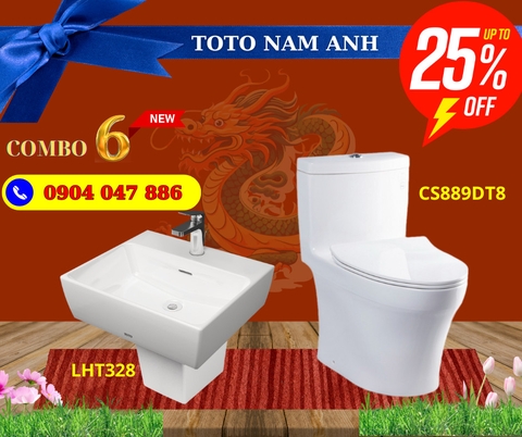 COMBO TOTO 6 : BỆT - CHẬU - VÒI