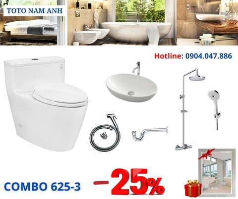 COMBO TOTO MS625-3