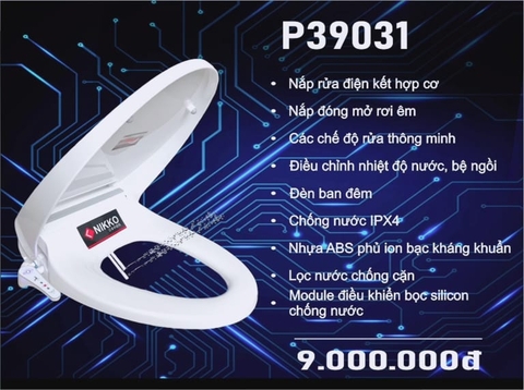 NẮP RỬA THÔNG MINH NIKKO P39031
