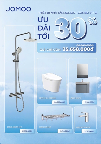 Combo thiết bị vệ sinh 01