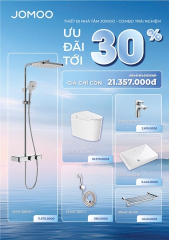Combo thiết bị vệ sinh Jomoo 02