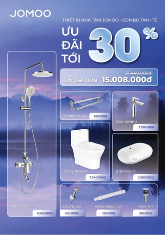 Combo thiết bị vệ sinh Jomoo 03