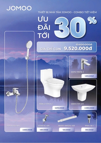 Combo thiết bị vệ sinh Jomoo 05