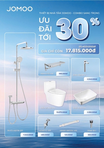 Combo thiết bị vệ sinh Jomoo 06