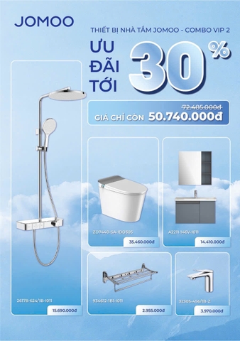 Combo thiết bị vệ sinh Jomoo 07