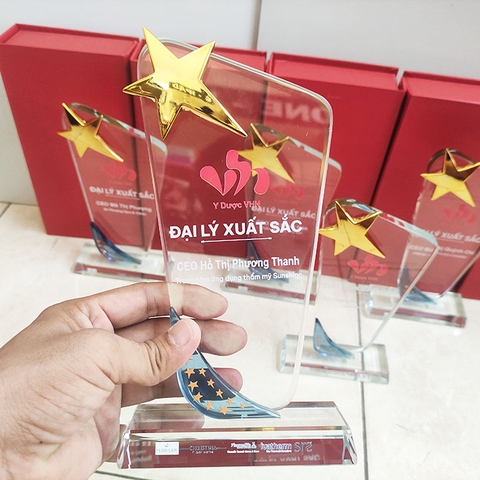 Biểu trưng pha lê TC-PL14