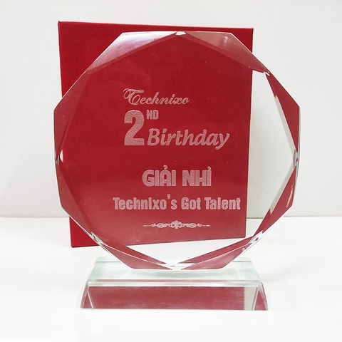 Biểu trưng pha lê bát giác