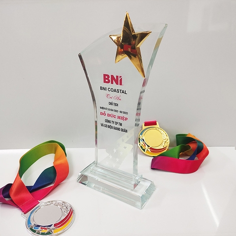 Kỷ niệm chương pha lê TC-PL41