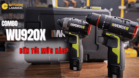 WORX 12V Combo WU919/WU920 — Nhỏ gọn, brushless và giá tốt