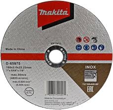 Đá cắt inox mỏng 180x2, 0x22.23 MAKITA D-65975