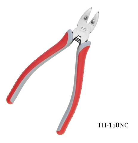Kìm cắt dây điện cứng 165mm có miếng đỡ Tsunoda TH-150NC