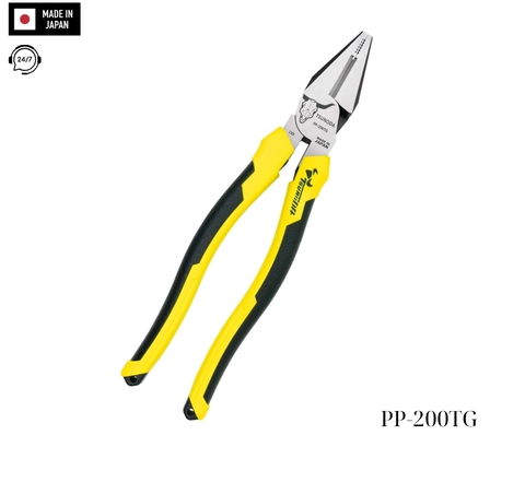 Kìm điện đa năng dài 220mm cán đúc Tsunoda PP-200TG