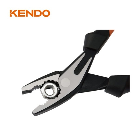 Kìm điện hạng nặng bằng thép CR-V Kendo 10111, 10112, 10113