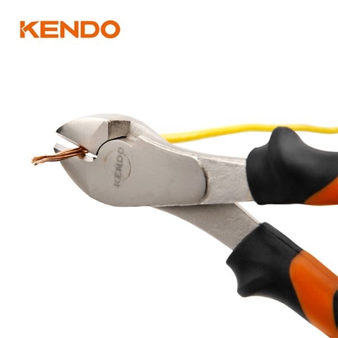 Kìm cắt chéo hạng nặng 7 inch 180mm Kendo 10204