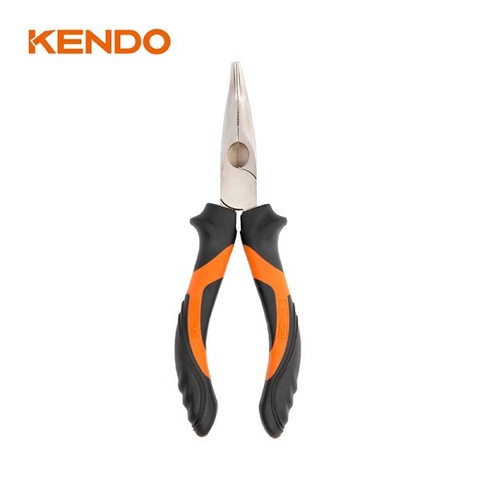 Kìm nhọn mỏ cong 160mm, 200mm Kendo 10401, 10402