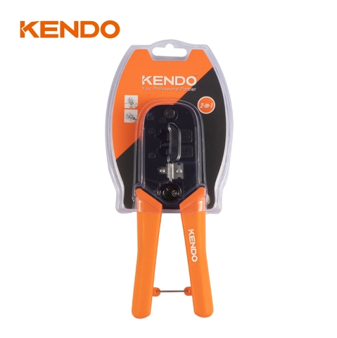Kìm bấm mạng RJ45/RJ11 kích thước 190mm Kendo 11711