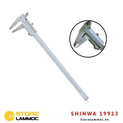 Thước cặp cơ khí 300mm Shinwa 19913