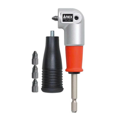 Đầu chuyển vít súng điện chữ L mini Anex AKL-565