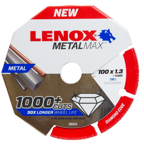 Lưỡi cắt kim cương cho kim loại 100x1.3x16mm Lenox 1985009