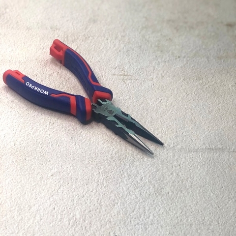 Kìm mỏ nhọn 160mm Workpro WP231020