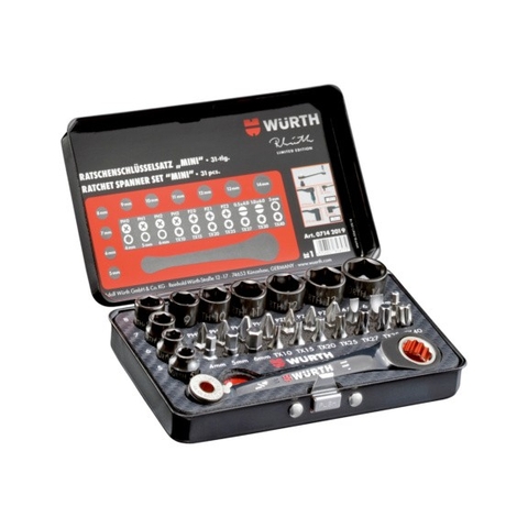 Bộ đầu mũi bắn vít Wurth 07142019