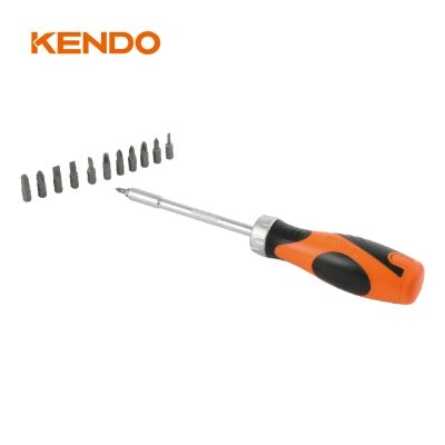 Bộ tua vít tự động kèm mũi vít 14 chi tiết Kendo 20016