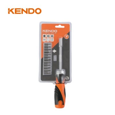 Bộ tua vít tự động kèm mũi vít 14 chi tiết Kendo 20016