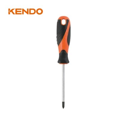 Tua vít bake bằng thép Cr-V tay cầm bọc cao su PH3x150mm Kendo 20136