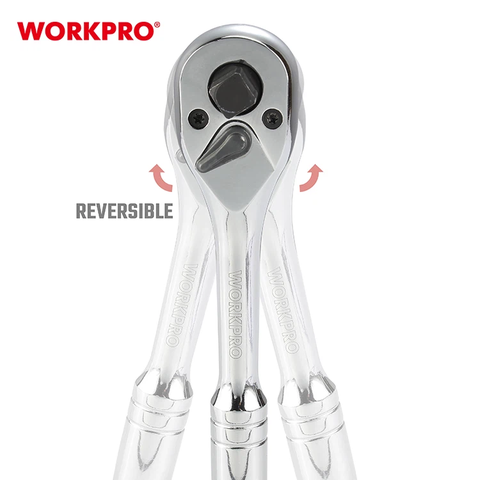 Cần vặn tự động 3 trong 1 (1/4inch, 3/8inch, 1/2inch) Workpro WP271014