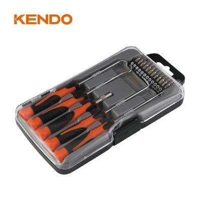 Bộ tua vít chính xác và móc 17 chi tiết Kendo 20539