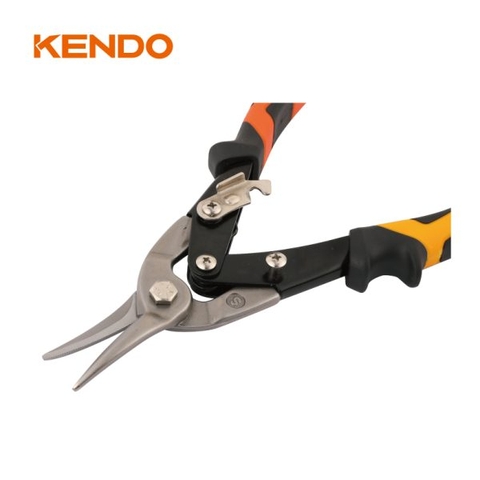 Kéo cắt tôn bằng thép Cr-Mo cắt thẳng 250mm Kendo 30832