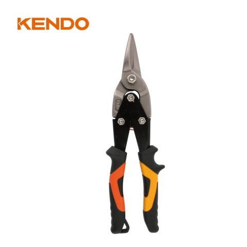 Kéo cắt tôn bằng thép Cr-Mo cắt thẳng 250mm Kendo 30832