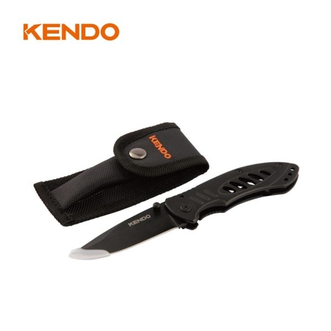 Dao tiện ích gấp gọn chất liệu thép không gỉ 165mm Kendo 30929