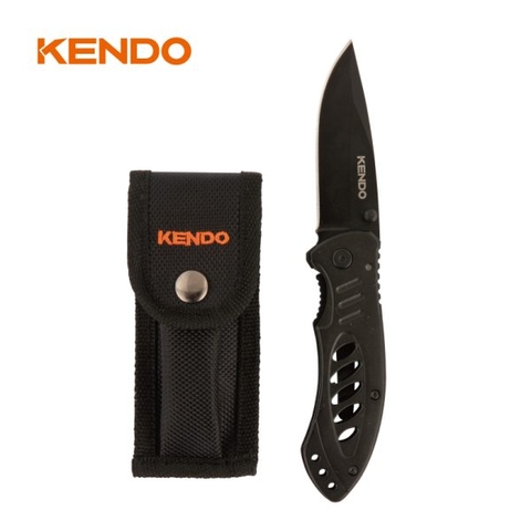 Dao tiện ích gấp gọn chất liệu thép không gỉ 165mm Kendo 30929