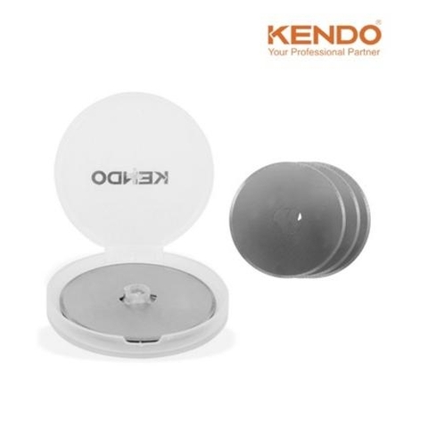 Lưỡi dao xoay bằng thép SK5 kích thước 45mm (3 cái) Kendo 30949